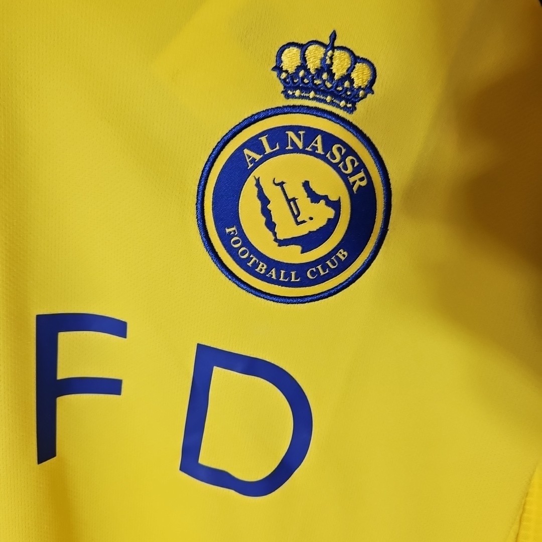 Al Nassr 2024/25 Home Jersey, RONALDO 7, Size XL Adidas Football