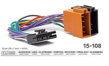 Kompatibel mit AEG/ Clatronic Radio ISO DIN Auto Kabel Stecker Adapterkabel
