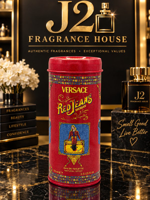 Versace Red Jeans Woman EDT 2.5 oz 75 ml Eau de Toilette Spray for Women