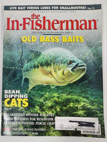 In-Fisherman Magazines 1995-96 - 8 Issues Techniques Fishing Tackle Boats Water - Picture 8 of 9