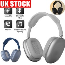 Wireless Headphones Bluetooth Noise Cancelling Stereo Earphones Over Ear Headset