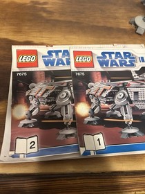 Lego 7675 Star Wars AT-TE WALKER Incomplete With Manual NO minifigures READ!!