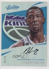 2017-18 Panini Absolute Rookie Auto 4/99 Harry Giles #AR-HG Auto 1p5