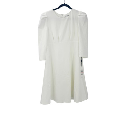calvin klein white mini dress Calvin Klein Collection, Henrietta peplum minidress, Women, White, US 6, Dresses, Silk