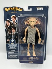 BendyFigs The Noble Collection Harry Potter Dobby 7" Poseable Figure