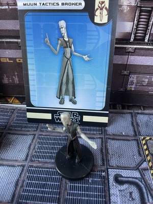 #54 Muun Tatcitcs Broker, Force Unleashed, Star Wars Miniatures, WotC, SW