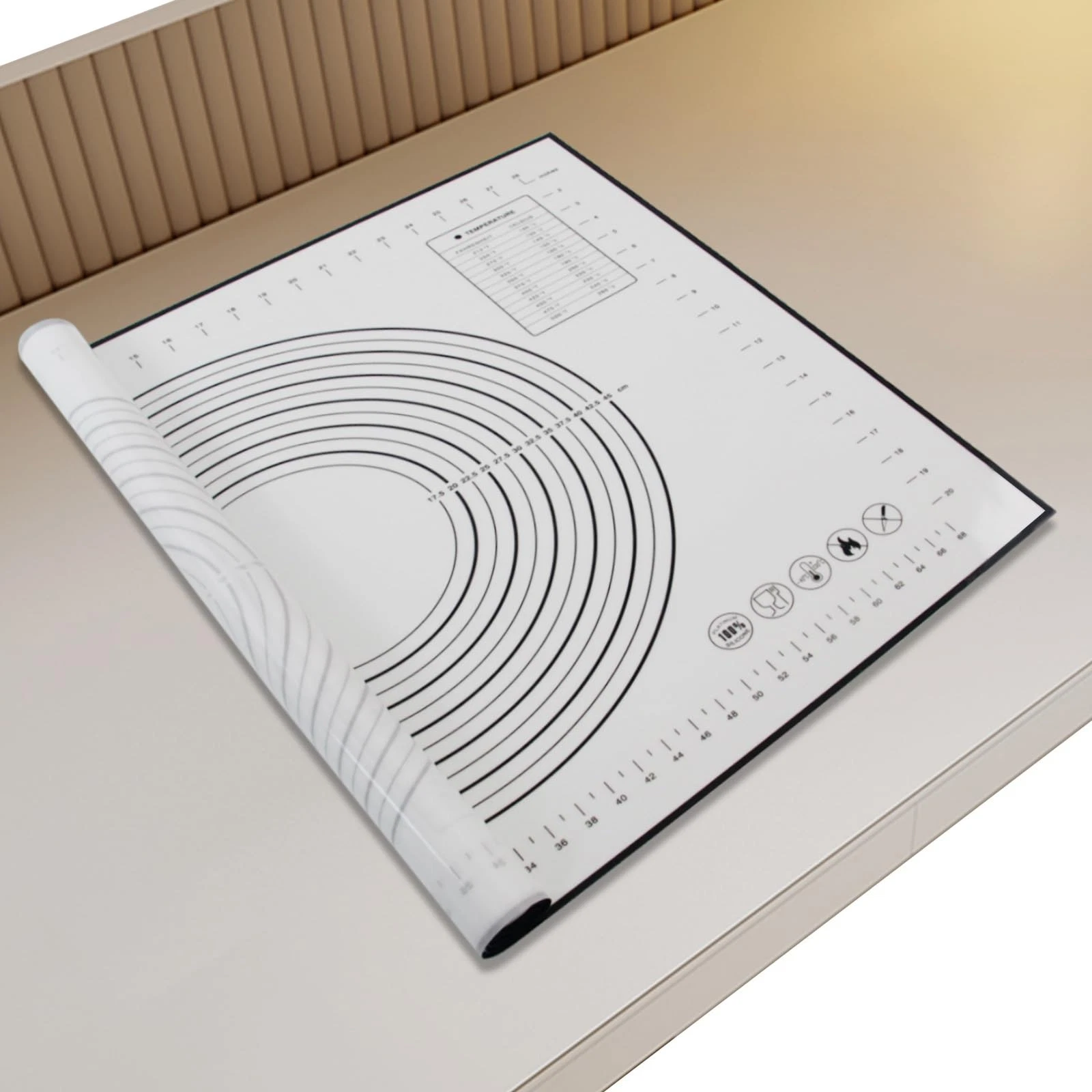 Silicone Baking Mat,32x24" Extra Large Pastry Mat for Rolling Dough Kneading ...
Opens in a new wind