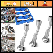 14mm 17mm 19mm 12 Drive 12 Point Fuel Line Socket Set For Common Rail Injectio