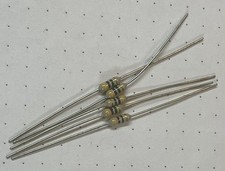 4.7 M Ohm, 5 , 250 mWatt, Metal Film Resistor, Unbranded, 5 Each