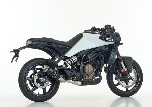 Hurric Supersport Auspuff Passend FüR Husqvarna Svartpilen 125 2024-2026-image