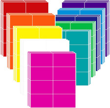 5x3 Inch Large Moving Labels for Boxes, 240 PCS Blank Moving Box Labels Stick...