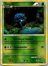 Pokemon TCG Tangela Common Reverse Holofoil Call of Legends 72/95 HP