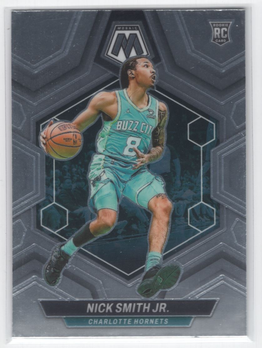 #242 2023-24 Mosaic BASE [ Nick Smith Jr. RC Charlotte Hornets