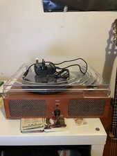 DIGITNOW Record Player Dual-Way Bluetooth Vinyl Player Tested and working.