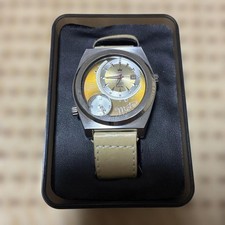 Metro Dual Time Watch Stainless Steel Quartz