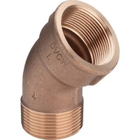 Viega Bogen 3121 R 1 X Rp 1 45° Rotguss