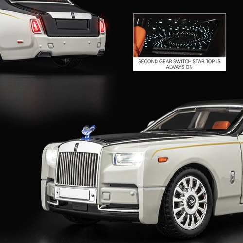 1:18 ROLLS-ROYCE Phantom Car Diecast Alloy Metal Model Collection Kids Gift NEW - Picture 7 of 11