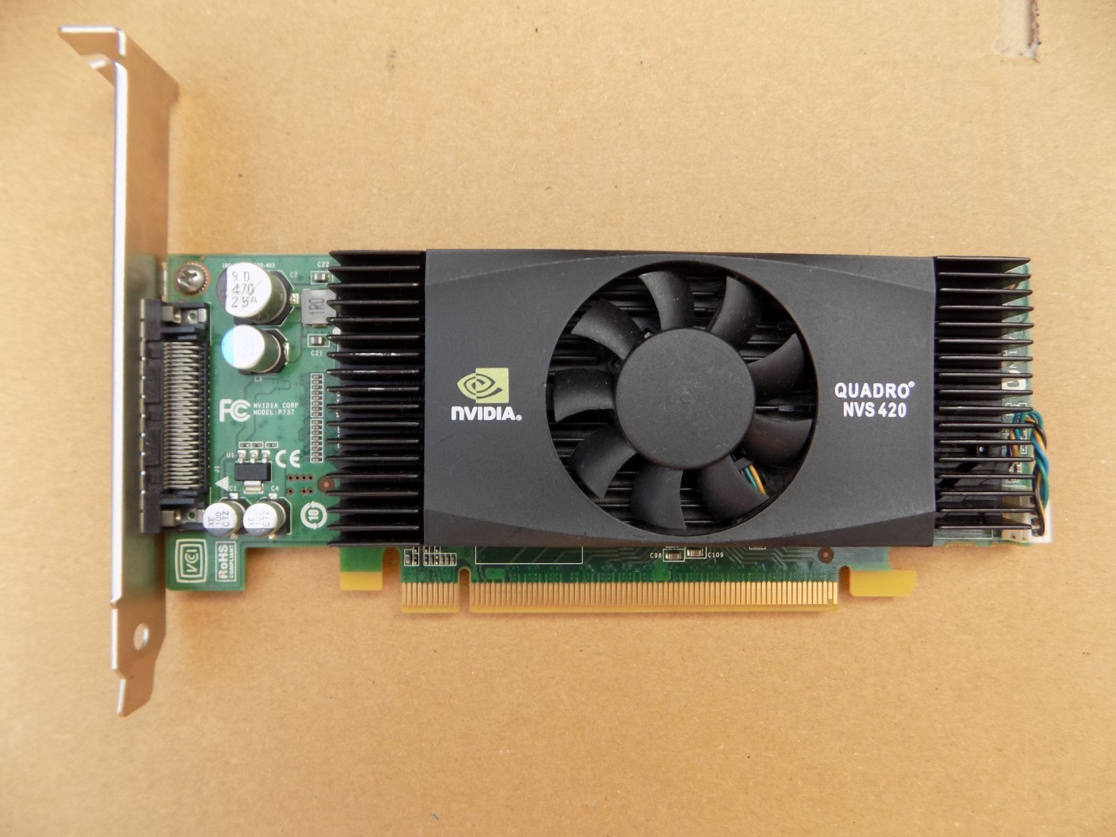 Nvidia Quadro NVS 420 512MB GDDR3 PCI-E Video Graphics Card