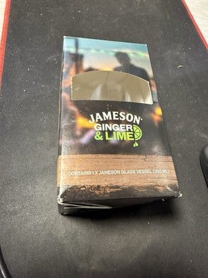Limited Edition Jameson Irish Whisky Glas Glas 350ml + Box Hausbar Pub (3C)