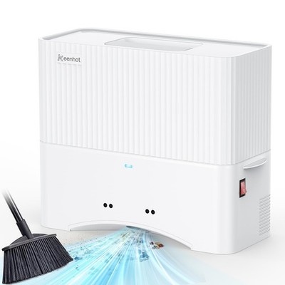 Touchless Vacuum Automatic Dustpan, Stationary Canister Vacuums for Salons Pe...