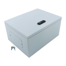 Outdoor Steel Enclosure, 12  12  8'' NEMA 4X Electrical Box, Waterproof IP56