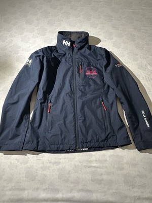 Helly Hansen Jacket Womens M Navy Crew Midlayer 2.0 Full Zip Pockets Sailing