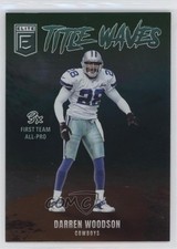 2025 Panini Donruss Elite Title Waves Green Darren Woodson #3 1oc2