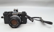 Olympus OM-1 Black OM-System F.ZUIKO 50mm F/1.8 35mm Film Camera