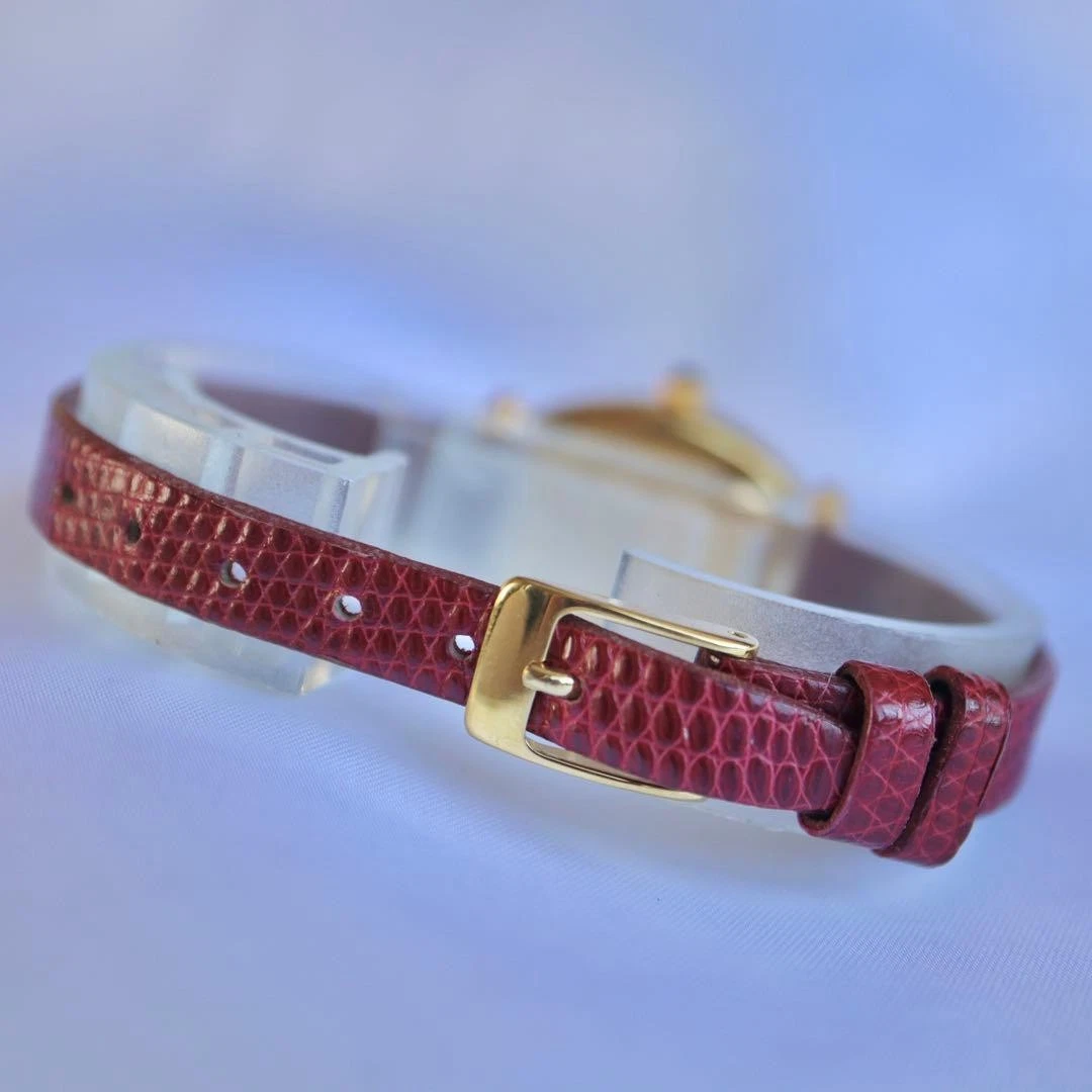 Reloj Seiko Excelline 1518 concha dorado para mujer de Japón