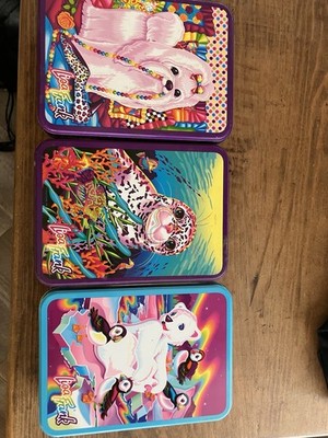 Lisa Frank  Casey And Caymus Collectors Tin Vintage Empty USED