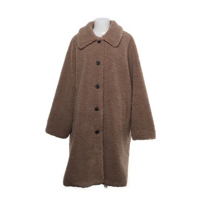 Ichi, Wintermantel, Damen, Größe: 44, Beige, Polyester, Fischgräte, Plüsch #sdO