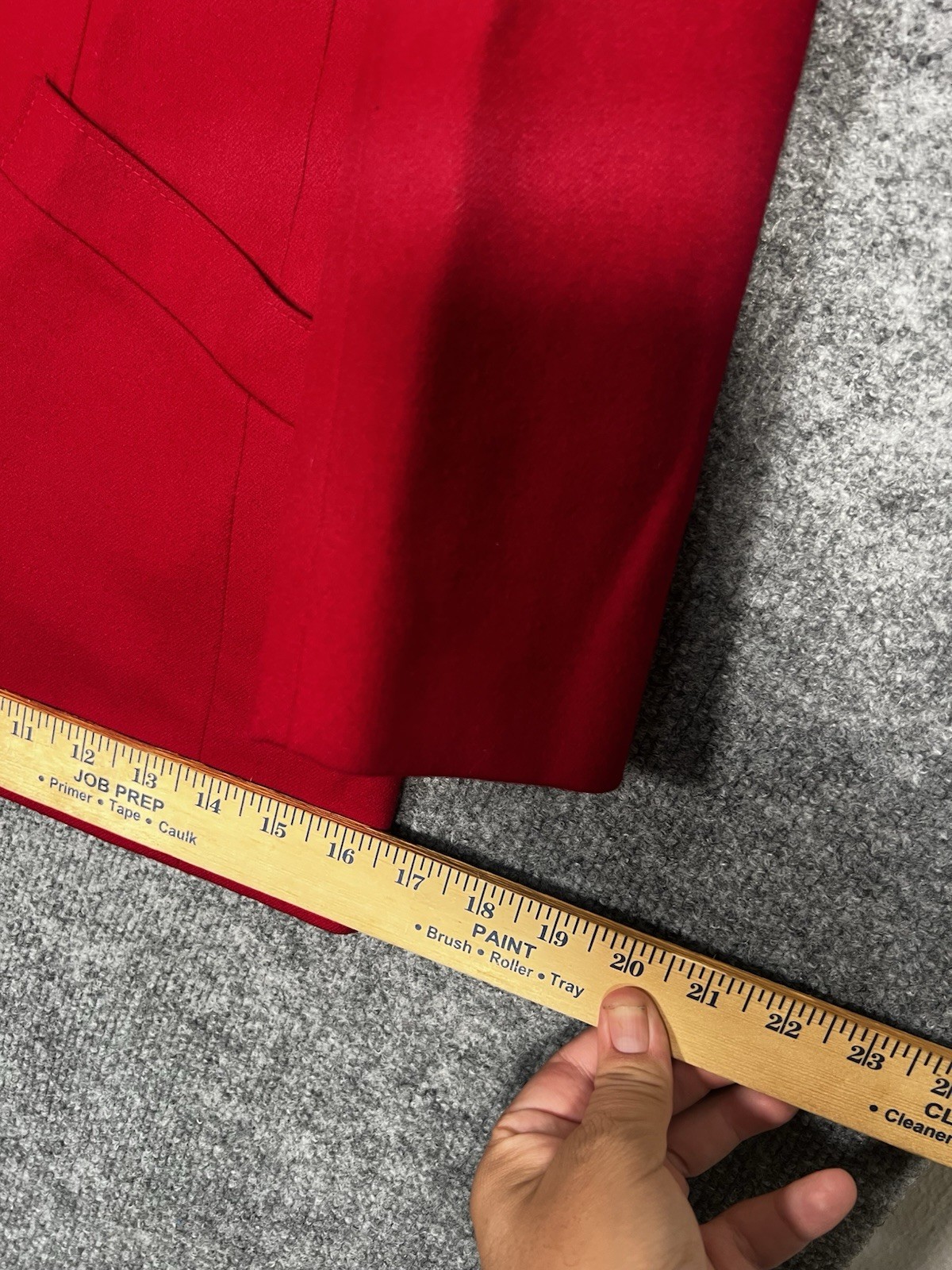 VTG Pendleton Miss Pendleton Red Blazer Jacket Si… - image 6