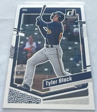 2023 Donruss Baseball Tyler Black Milwaukee Brewers base card #136