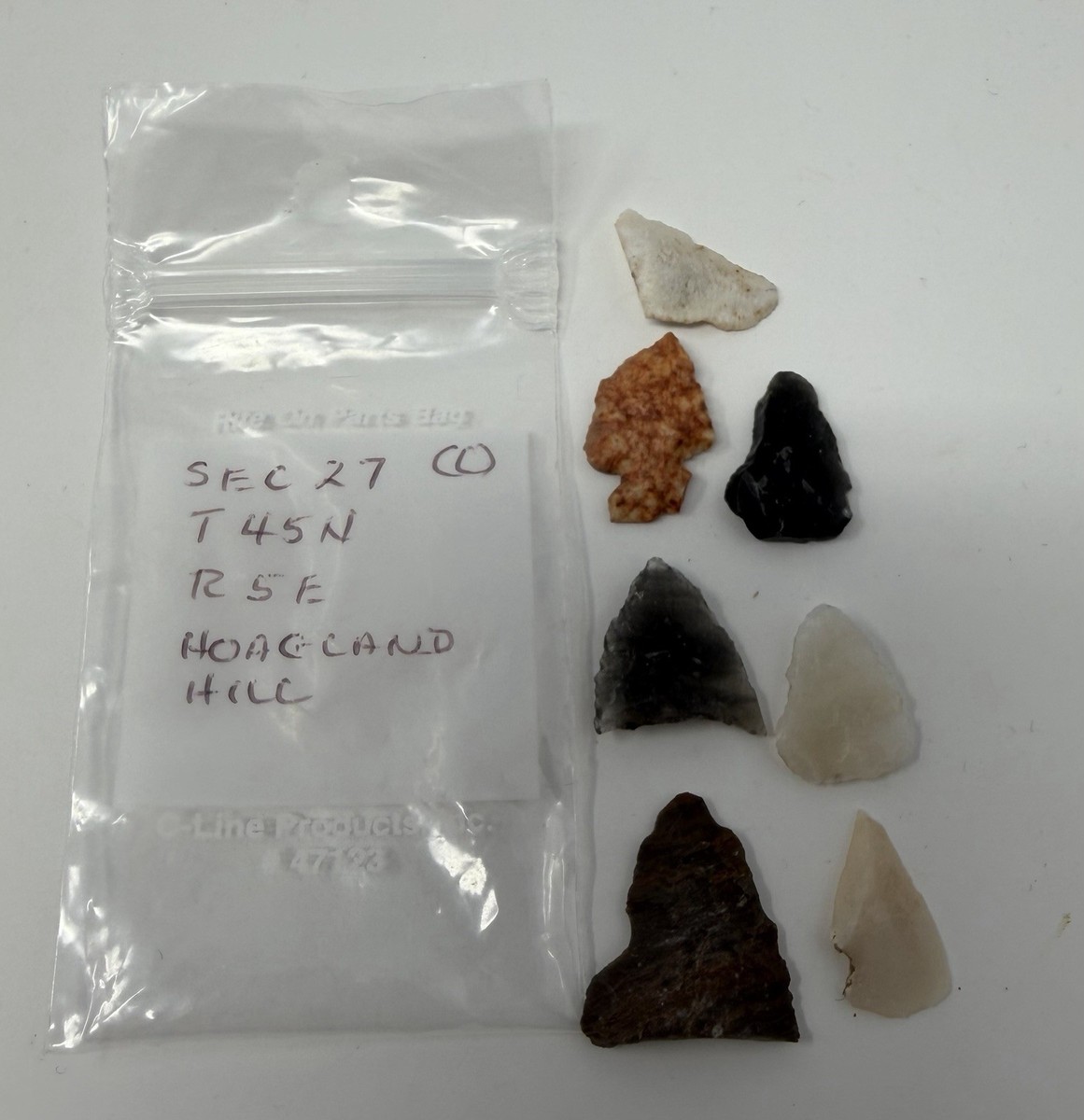 Colorado Prehistoric Arrowheads – Hoagland Hill CO – Plains Paleo