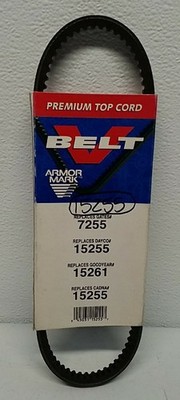 Armor Mark 15255 Premium Top Cord Cogged V-Belt   Heavy-Duty Drive Belt