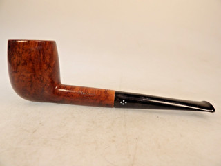 Sasieni 8 Dot Standard “Warwick” Made in England Sm Billiard Briar Pipe Rubber S