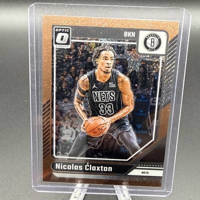 2024-25 Donruss Optic #170 Nicolas Claxton Copper Glitter #/99