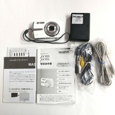 OLYMPUS 1020 Digital Camera White Tested Compact Model Great Condition