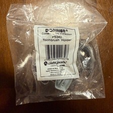 NEW Moen P5340 Toothbrush Tumbler Holder Donner Contemporary Collection Chrome