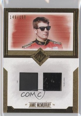 2014 Press Pass Total Memorabilia Dual Gold 149/150 Jamie McMurray #TM-JM 0c6