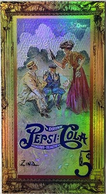 Pepsi-Cola 1995 Dart FlipCards Holo Foil Chase Insert Double Sided Series 1