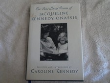 The Best Loved Poems of Jacqueline Kennedy-Onassis - hardcover Caroline Kenn...