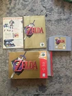 New ListingNintendo The Legend of Zelda: Ocarina of Time Nintendo 64 Box & Manual 1998