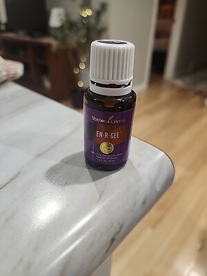 Young Living EN-R-GEE Pure Essential Oil Blend 15ml - Approx 80 % Full