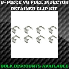 V8 Bosch Siemens Deka Accel Denso Efi Fuel Rail Injector Clips Retainers Set Gm