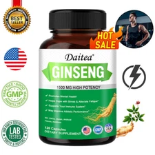 Ginseng + Ginkgo Biloba for Mental Health,Support Athletic Performance