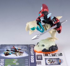 Skylanders Giants Fright Rider Figure Loose Complete w/ Code Sticker  Card