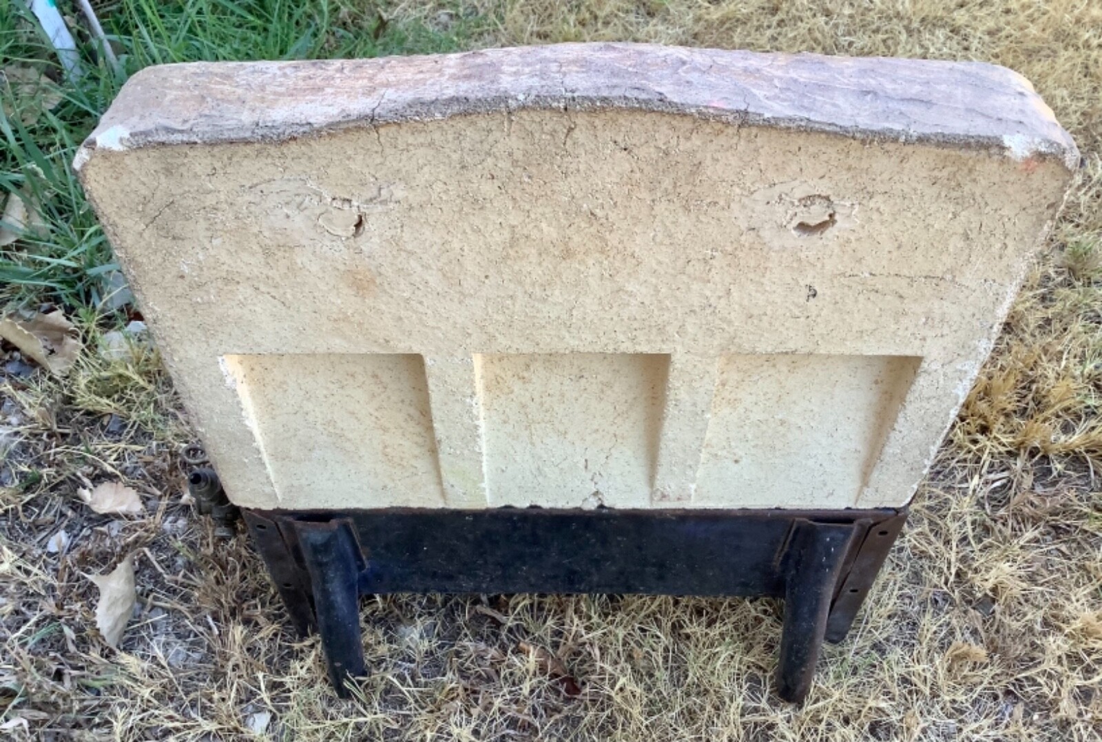 Antique Vtg SAMCO Gas space room Heater 20,000 BTU ceramic grates