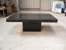  BLACK ANGOLA GRANITE  120X70CM X 40cm ht   Coffee Table 
