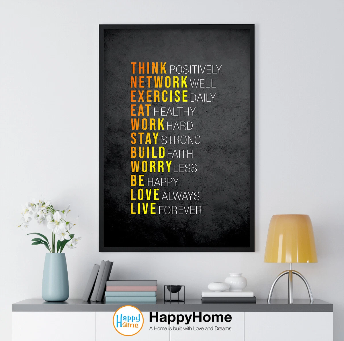 Motivational 2024 canvas art